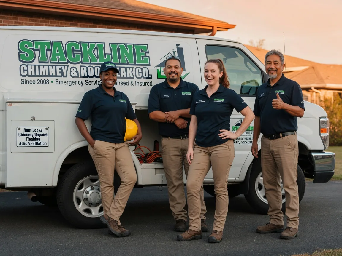 Chimney flashing repair company in Tarawa Terrace, NC